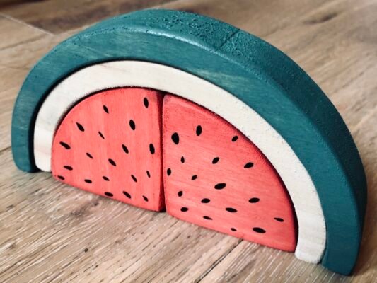 Fabriquer un puzzle de fruit à empiler