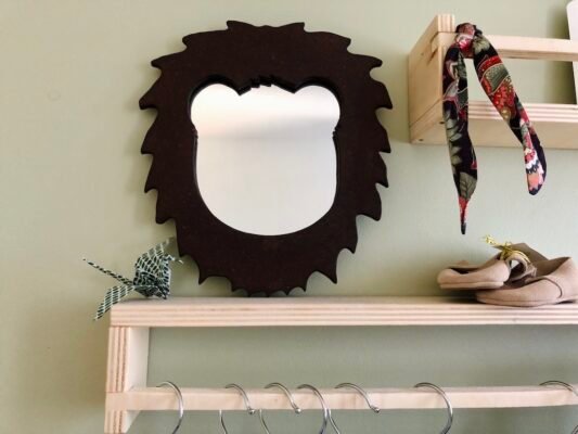 DIY Fabriquer un miroir lion
